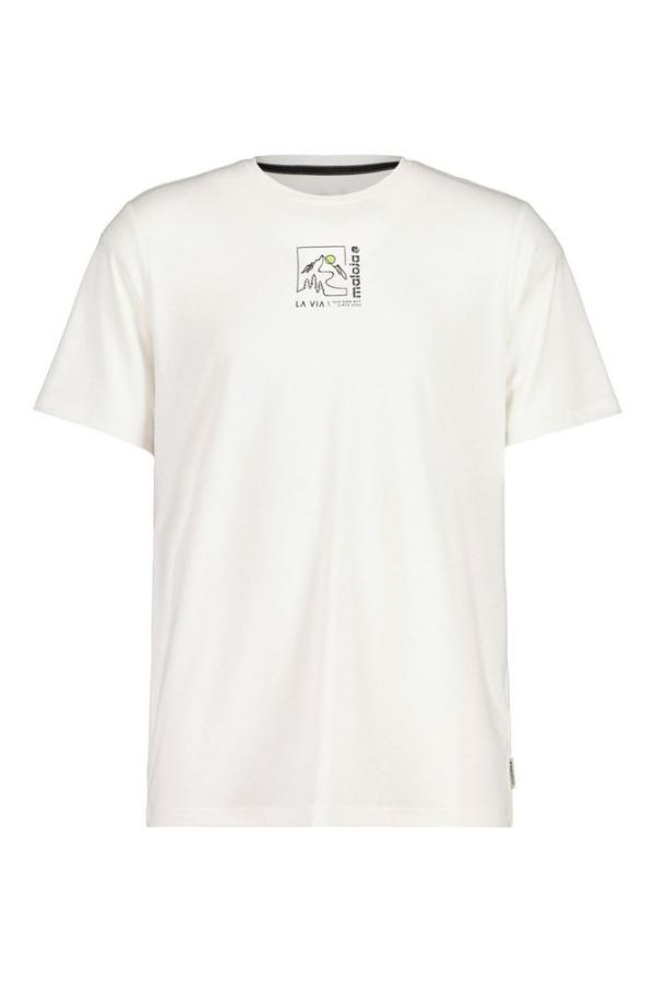 Maloja SchneiberM. Mountain Tee shaded white S
