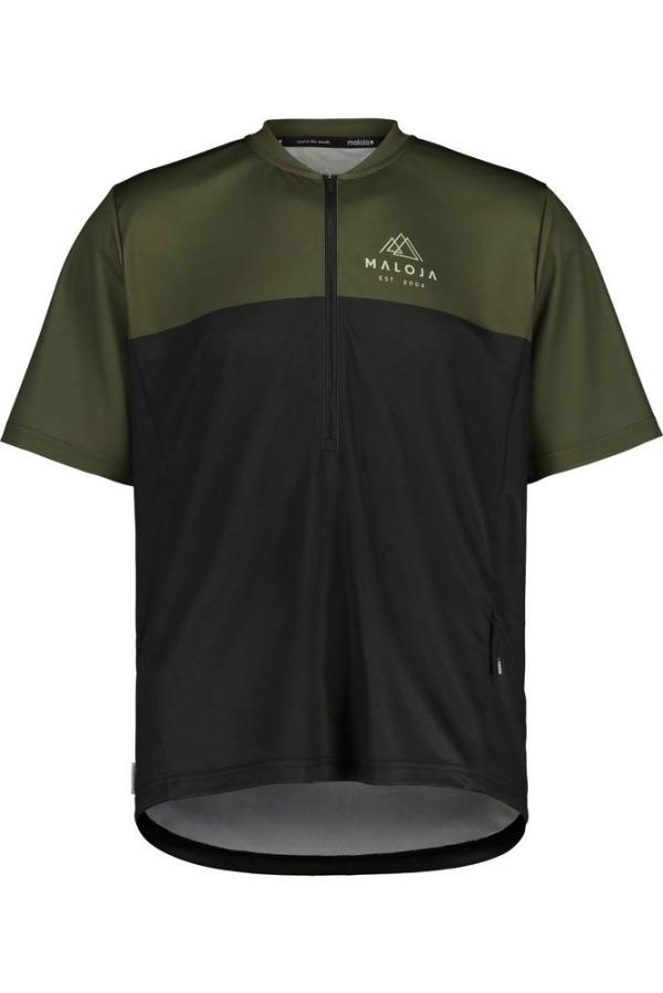 Maloja BarettiM. All Mountain 1/2 Trail Jersey alpine woods multi M