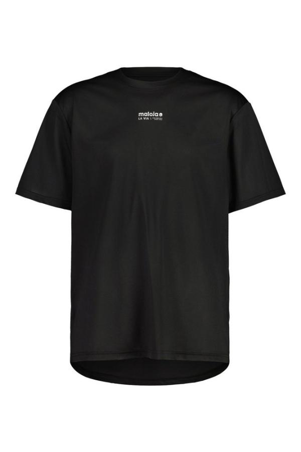 Maloja PufelsM. Enduro Tee deep black S