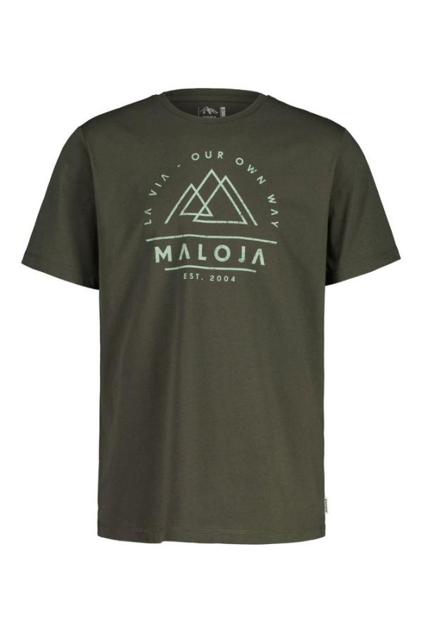 Maloja BranziM. Organic Cotton Tee alpine woods XXL