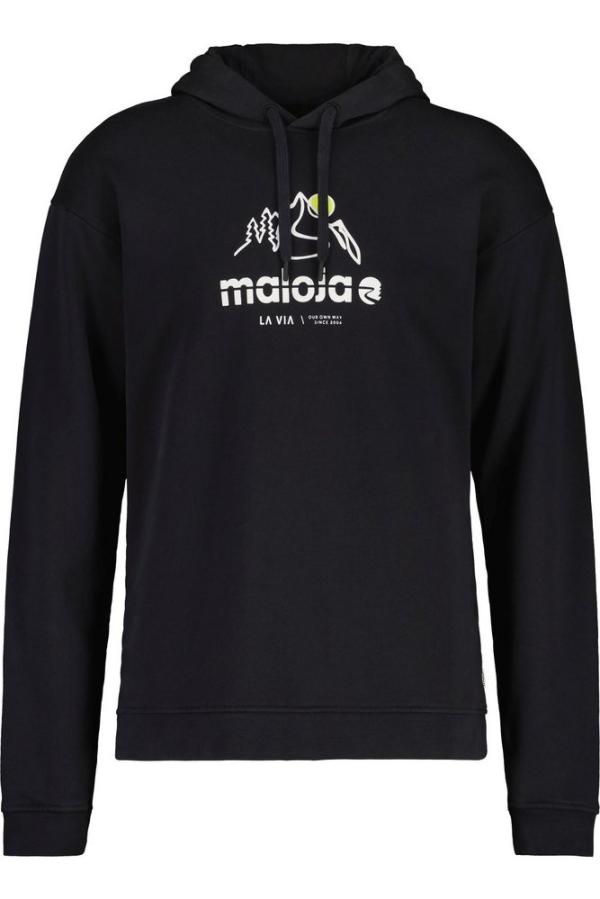 Maloja DroM. Organic Sweat Hoody deep black M