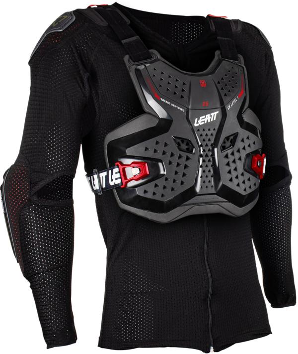 Leatt Body Protector 3.5 Jr Blk/Red L/XL 147-159cm