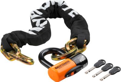 Kryptonite Kettenschloss New York Cinch Ring 1275 mit Evolution Disc Lock Produktbild 2