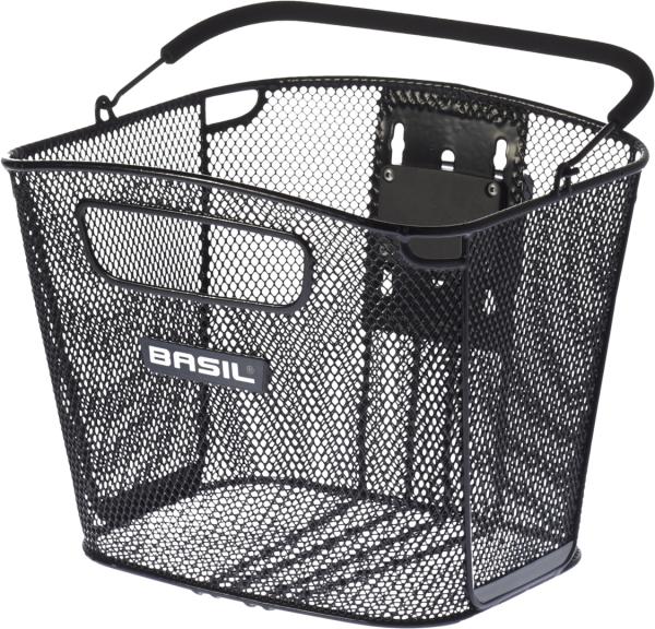 Basil Bold Front KF VR-Korb, schwarz