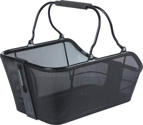 Basil Cento Tech Fiber Fahrradkorb Nordlicht MIK, schwarz