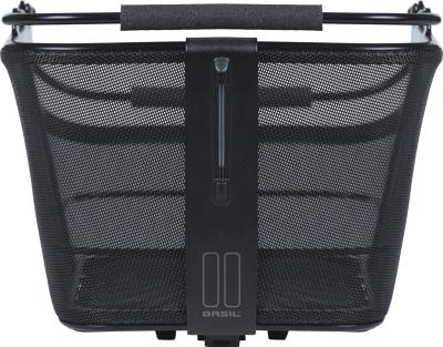 Basil Cento Tech Fiber Fahrradkorb Nordlicht MIK, schwarz Produktbild 2