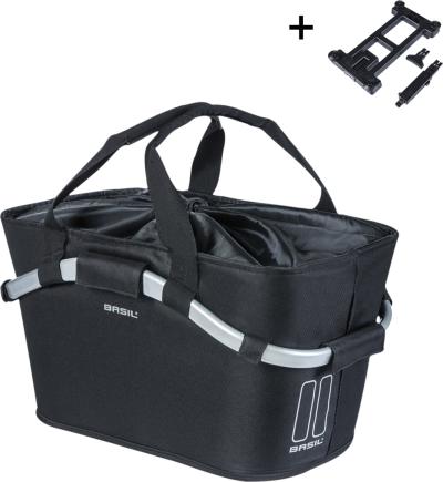 Basil Classic Carry All HR-Korb MIK, schwarz Produktbild 1