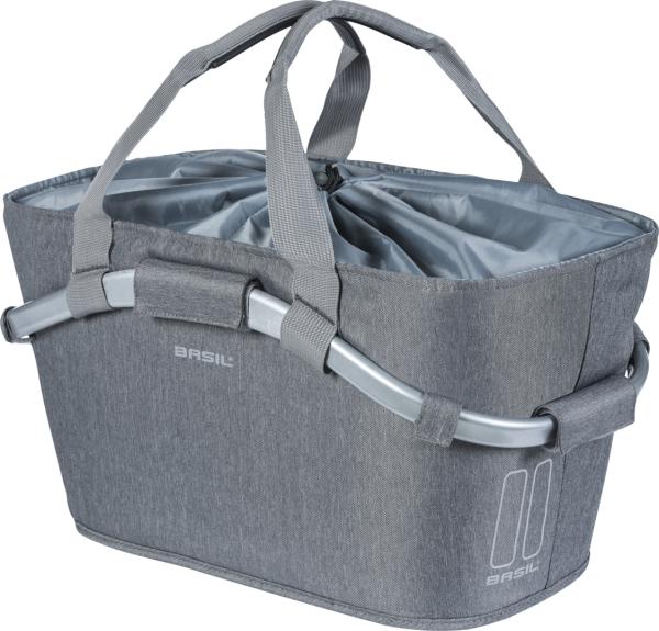 Basil 2Day Carry All HR-Korb MIK, grey melee