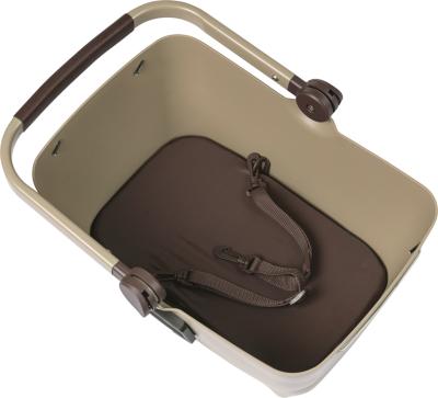 Basil Buddy Fahrradhundekorb KF, 32L, biscotti brown Produktbild 3