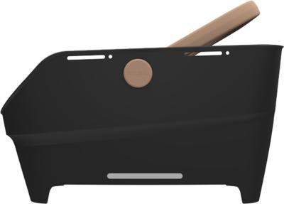 Basil Cento Neo MIK Fahrradkorb hinten, schwarz Produktbild 1