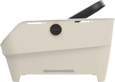 Basil Cento Neo MIK Fahrradkorb hinten, cremefarben Produktbild 1