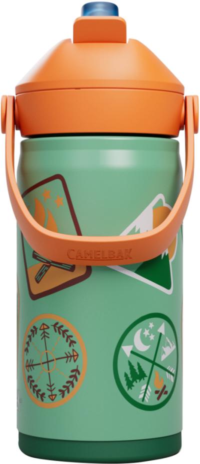 CamelBak Thrive Flip Straw Kids V.I. 0.4l camp badges Produktbild 1