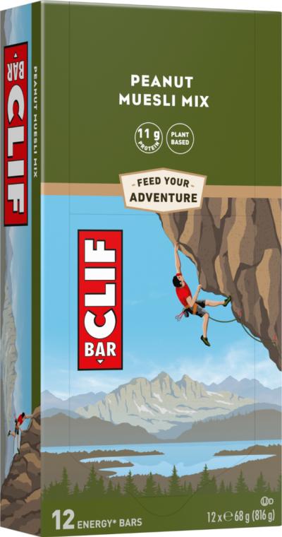 Clif CLIF Bar Peanut Muesli Mix (12Stk.) Produktbild 2