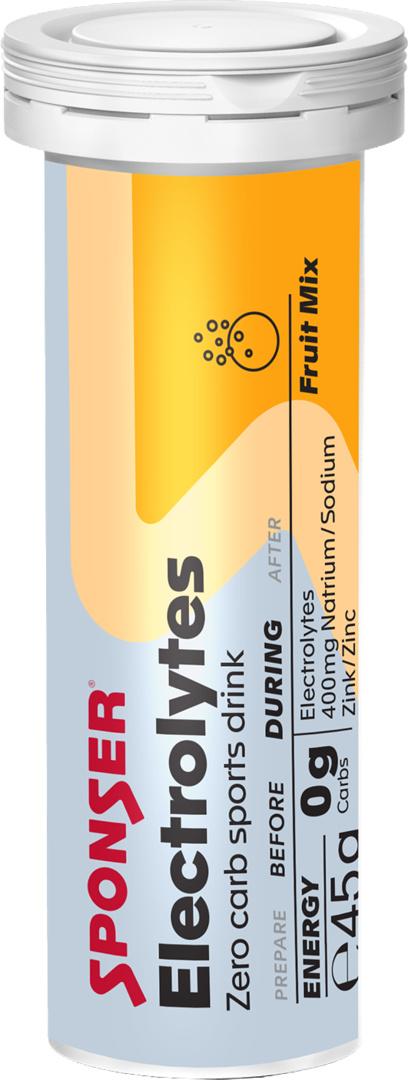 Sponser Electrolytes Display, FRUIT MIX (12 x 10 ? 4.5 g)
