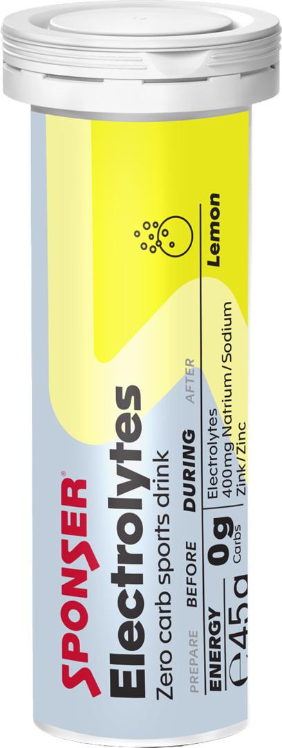 Sponser Electrolytes Display, LEMON (12 x 10 ? 4.5 g)