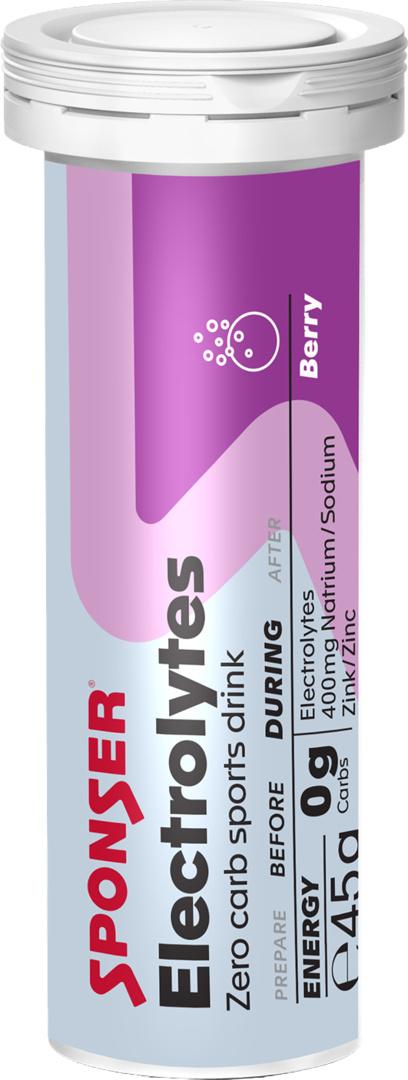 Sponser Electrolytes Display, BERRY (12 x 10 ? 4.5 g)