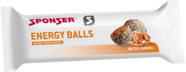Sponser Energy Balls, SALTED CARAMEL Display (18 x 45 g)
