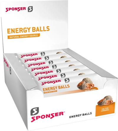 Sponser Energy Balls, SALTED CARAMEL Display (18 x 45 g) Produktbild 1