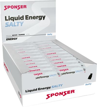 Sponser Liquid Energy, SALTY Display (40 x 35 g) Sachets Produktbild 1