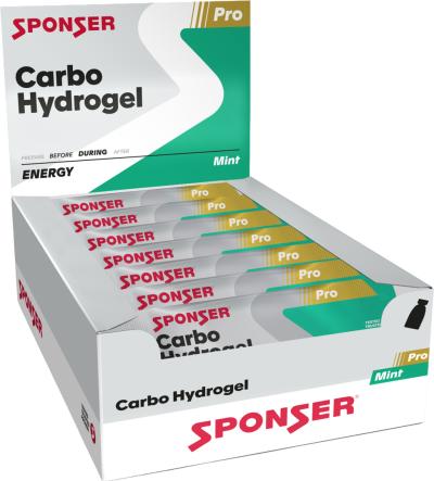 Sponser Carbo Hydrogel, MINT Display (20 x 60 g) Produktbild 1
