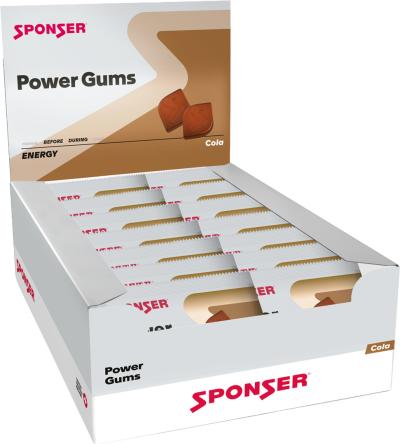 Sponser Power Gums, COLA Display (20 x 75 g) Produktbild 1