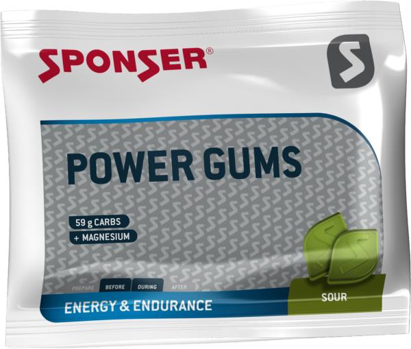 Sponser Power Gums, SOUR Display (20 x 75 g)