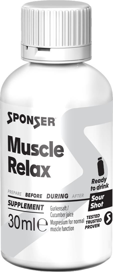 Sponser Muscle Relax Shot (4 x 30 ml = 31.5 g)