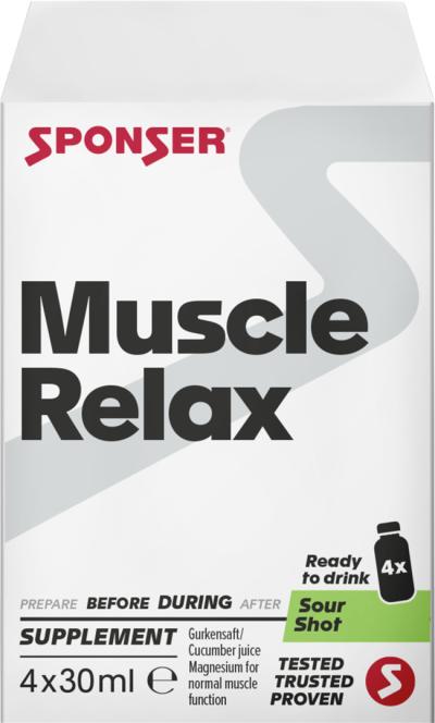 Sponser Muscle Relax Shot (4 x 30 ml = 31.5 g) Produktbild 1
