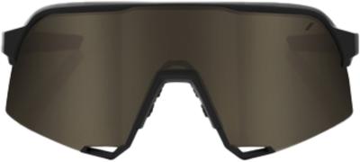 100percent Brille S3 Soft Tact Black-Soft Gold Mirror Lens Produktbild 1