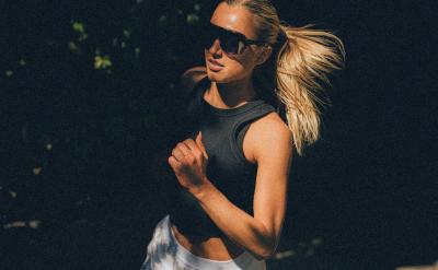 100percent Brille S2 - Gloss Black Havana - Soft Gold Mirror Lens Produktbild 4