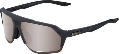 100percent Norvik Soft Tact Crystal Black - HiPER Crimson Silver Mirror Lens Produktbild 1