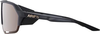 100percent Norvik Soft Tact Crystal Black - HiPER Crimson Silver Mirror Lens Produktbild 3