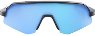 100percent Slendale XS Matte Black - HiPER Blue Multilayer Mirror Produktbild 1