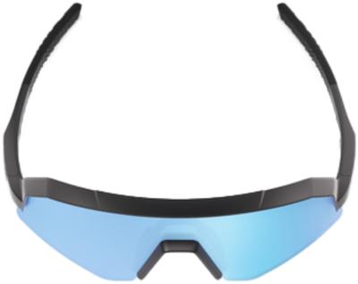 100percent Slendale XS Matte Black - HiPER Blue Multilayer Mirror Produktbild 3