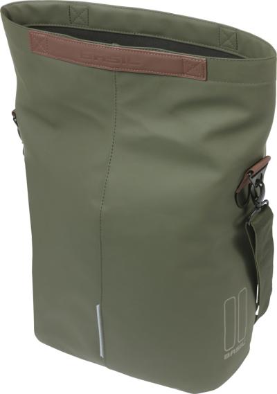 Basil City Fahrradshopper 14-16L, moss green Produktbild 2