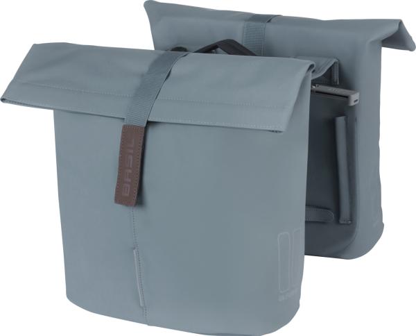 Basil City Fahrrad Doppeltasche MIK, 28-32L, graphite blue