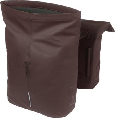 Basil City Fahrrad Doppeltasche MIK, 28-32L, roasted brown Produktbild 2