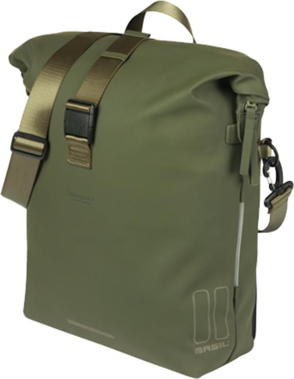 Basil SoHo MIK STUDS Fahrrad-Umh?ngetasche 17L, gr?n