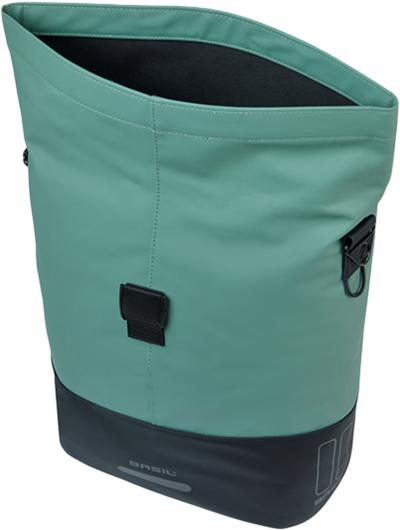 Basil Cove Shopper MIK Hooks 16 silvergreen/black Produktbild 4