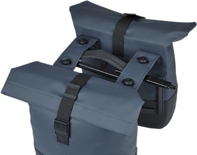 Basil Cove Fahrrad-Doppeltasche MIK, 28-32L, navy-schwarz Produktbild 2