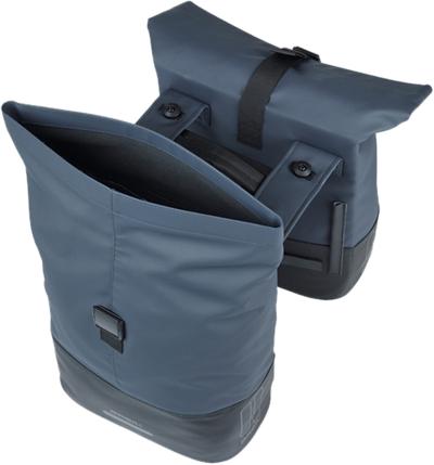 Basil Cove Fahrrad-Doppeltasche MIK, 28-32L, navy-schwarz Produktbild 3