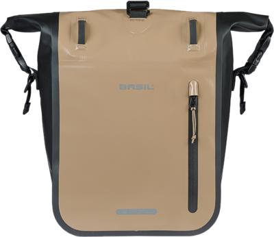 Basil Rivo M Einzeltasche, Tarp. MIK Hooks, 12-15L, sand-schwarz Produktbild 1