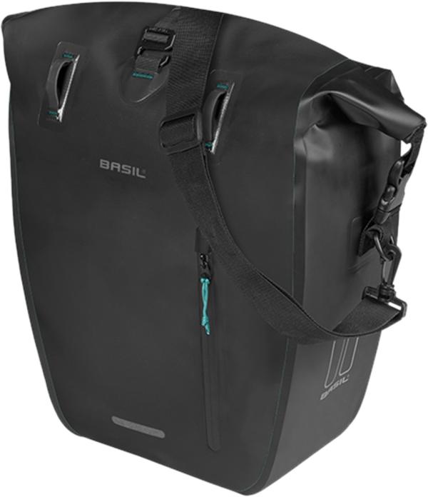 Basil Rivo L Einzeltasche, Tarp., MIK Hooks 25-31L, schwarz