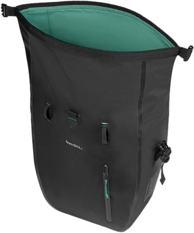 Basil Rivo L Einzeltasche, Tarp., MIK Hooks 25-31L, schwarz Produktbild 3