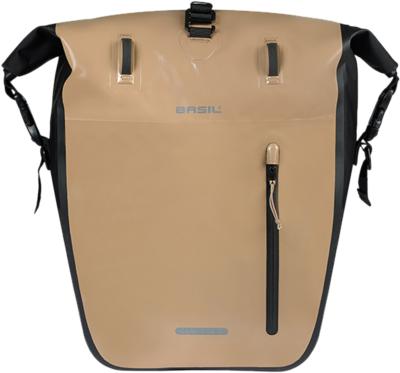 Basil Rivo L Einzeltasche, Tarp., MIK Hooks, 25-31L, sand-schwarz Produktbild 1