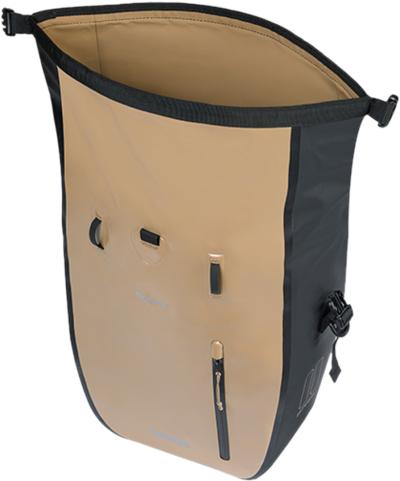 Basil Rivo L Einzeltasche, Tarp., MIK Hooks, 25-31L, sand-schwarz Produktbild 3
