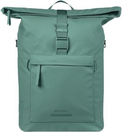 Basil Brooklyn Umh?ngetasche MIK Hooks, 17L, silber-gr?n Produktbild 1