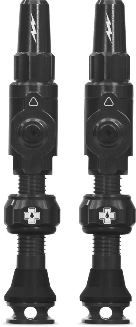 Muc-Off Schlauchlose Ventile Big Bore Lite 65mm Schwarz