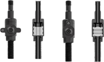Muc-Off Schlauchlose Ventile Big Bore Lite 75mm Schwarz Produktbild 1