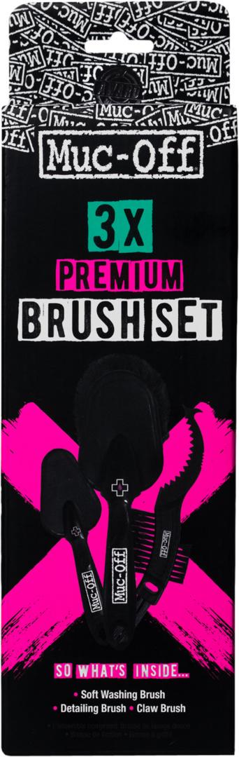 Muc-Off 3 x Brush Set Produktbild 1